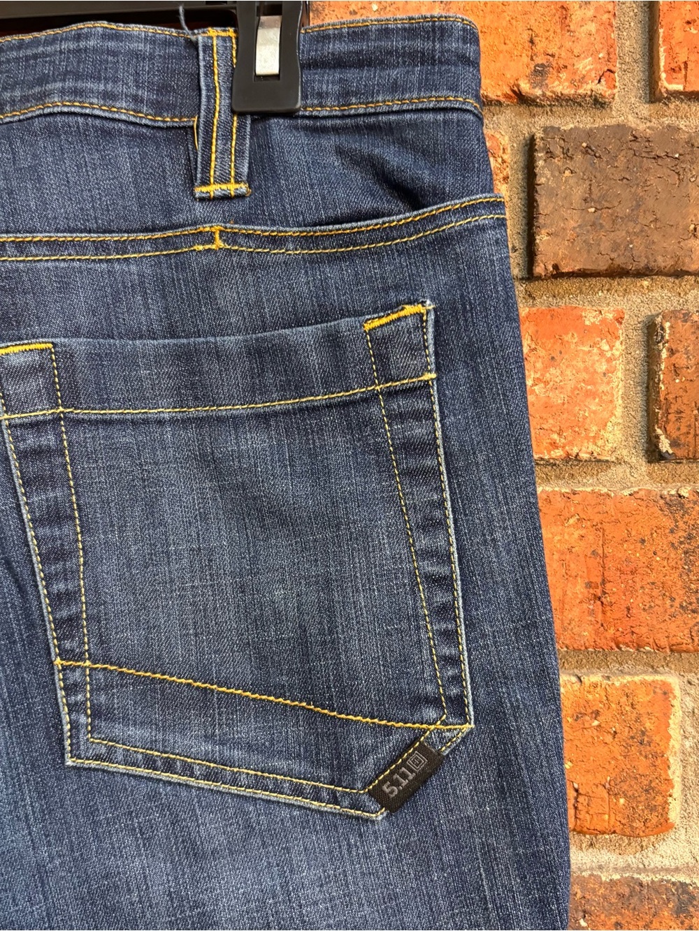 5.11 Tactical mens defender-flex denim jeans stone wash blue 34 X 30 - Picture 5 of 5